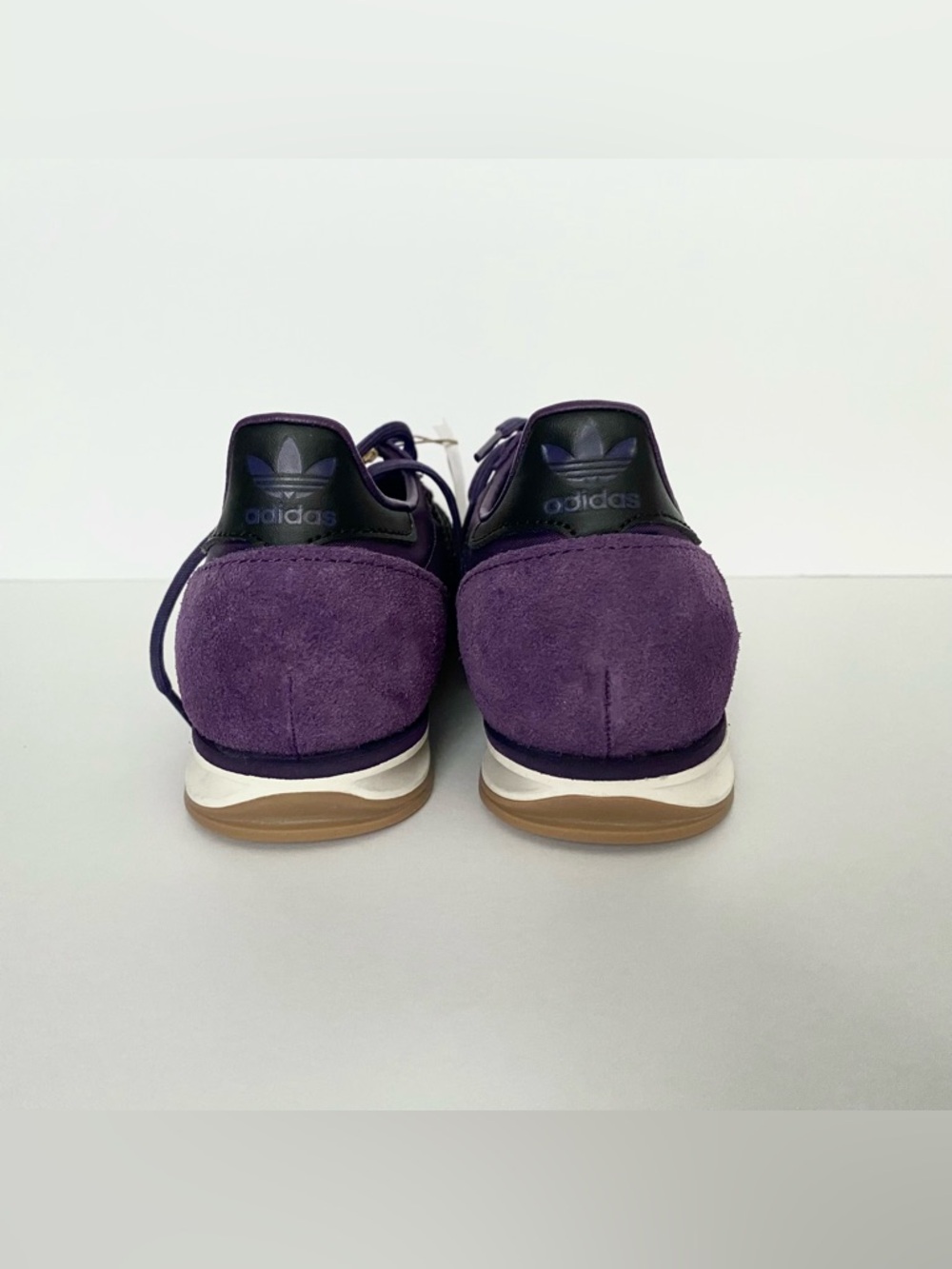adidas SL 72 OG Aurora Plum / Core Black / Gum Women’s Sneakers Sz 6 - Picture 6 of 10